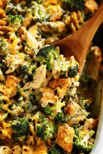 Healthier Broccoli Chicken Casserole