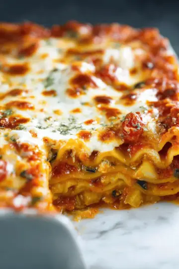 Easy Vegetable Lasagna