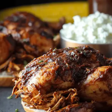 The Best Crockpot BBQ Chicken