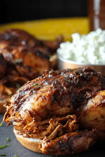 The Best Crockpot BBQ Chicken