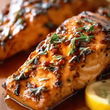 Marinated Grilled Salmon