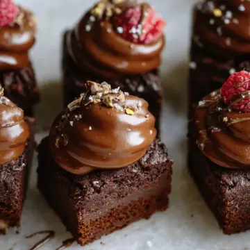 Brownie Petit Fours