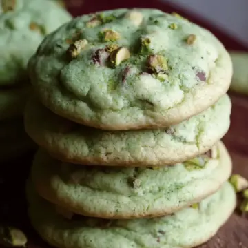 Pistachio Pudding Cookies