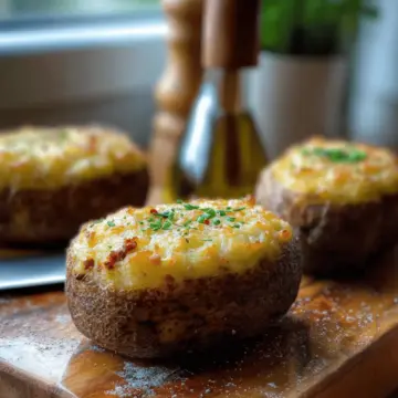 Shepherd’s Pie Stuffed Potatoes