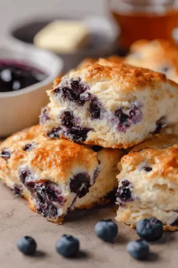 Blueberry Biscuits