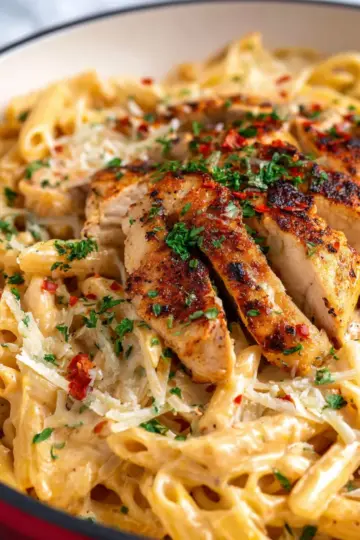 Creamy Cajun Chicken Pasta