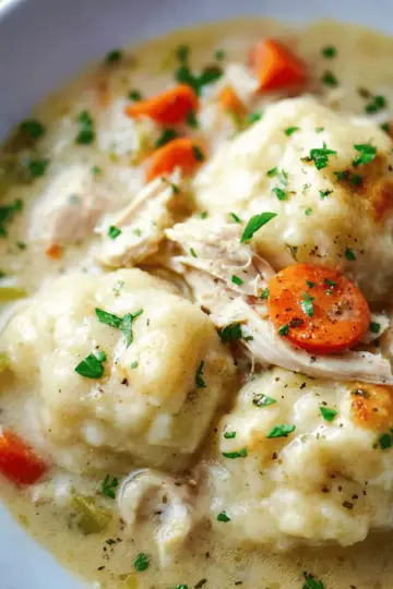 The Best Chicken and Dumplings