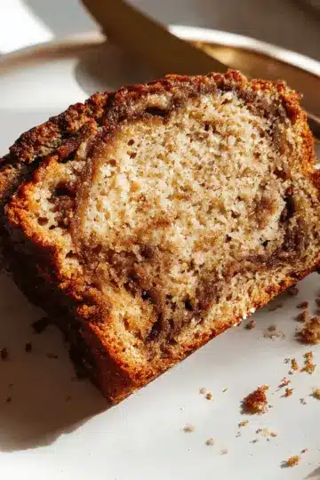 The Easiest Cinnamon Swirl Banana Bread