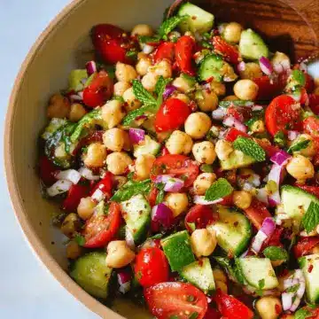 Mediterranean Chickpea Salad