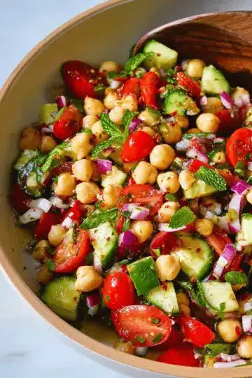 Mediterranean Chickpea Salad