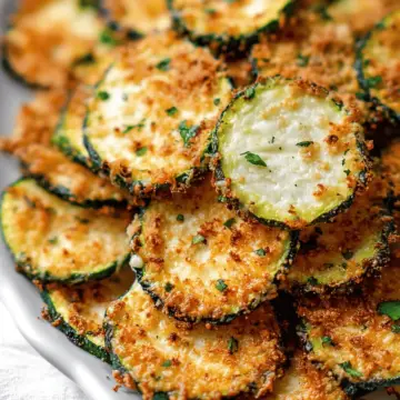 Zucchini Parmesan Crisps