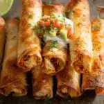 Crispy Chicken Taquitos