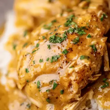 Crockpot Chicken & Gravy