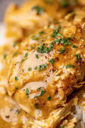Crockpot Chicken & Gravy