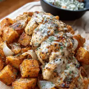 Garlic Parmesan Chicken and Potatoes