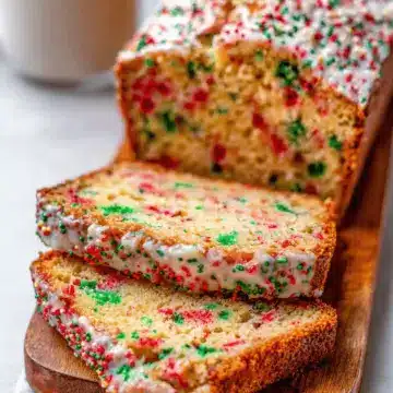 Easy Christmas Funfetti Bread Recipe