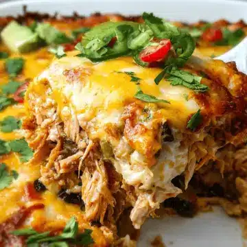 Chicken Burrito Casserole