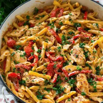 One Pot Cajun Chicken Pasta
