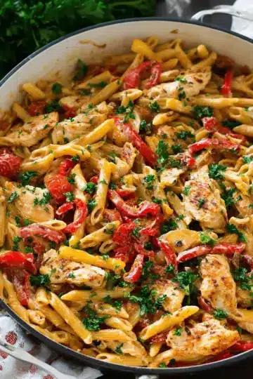 One Pot Cajun Chicken Pasta