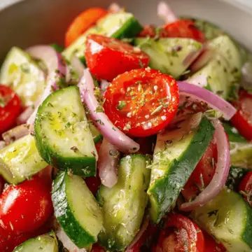 Cucumber Tomato Salad