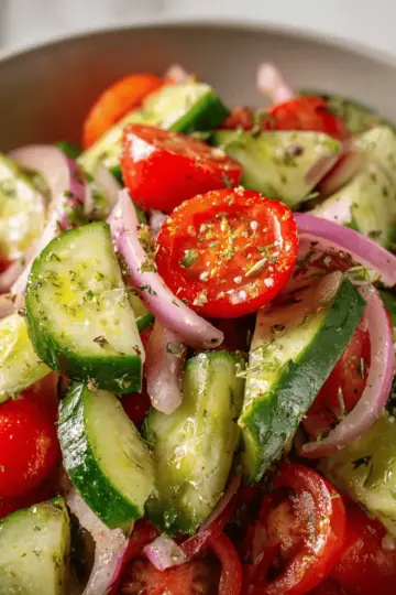 Cucumber Tomato Salad