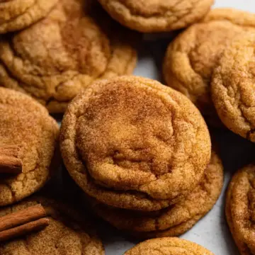 Brown Butter Pumpkin Snickerdoodles