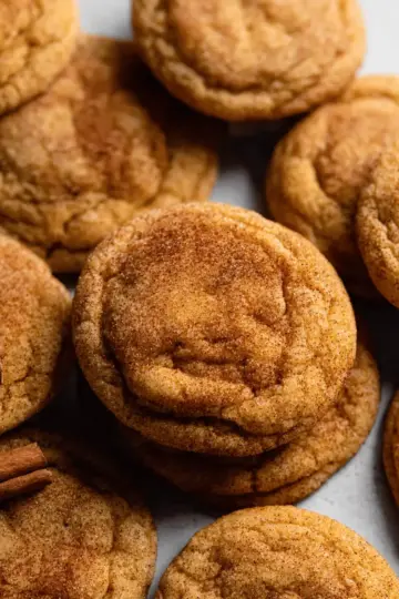 Brown Butter Pumpkin Snickerdoodles