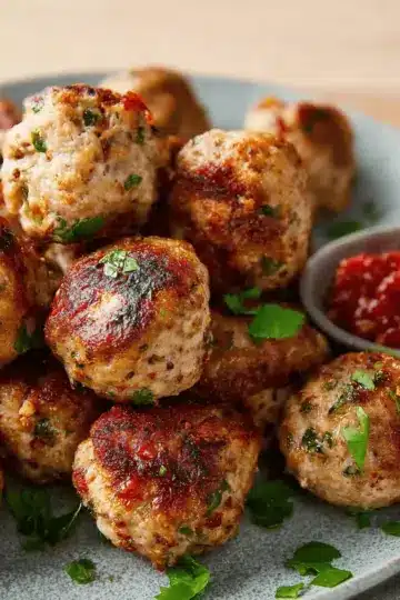 Baked Turkey Meatballs