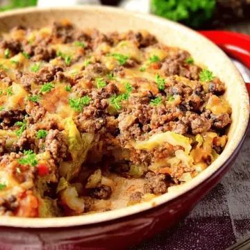 Low-Carb Cabbage Roll Casserole