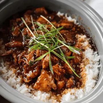 Crock Pot Bourbon Chicken