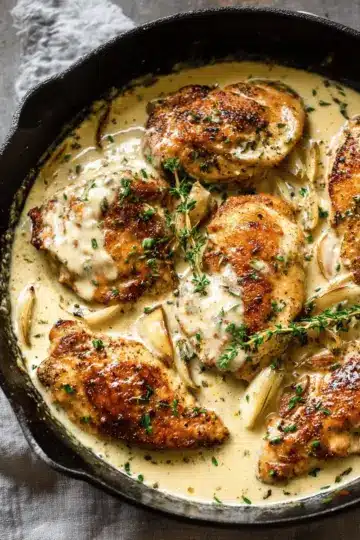 Creamy Garlic Chicken