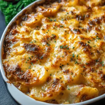 French Onion Potato Bake