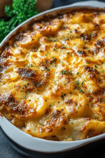 French Onion Potato Bake