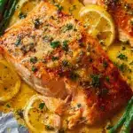Sheet Pan Lemon Garlic Butter Salmon
