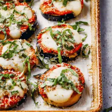 Eggplant Pizza Bites Recipe