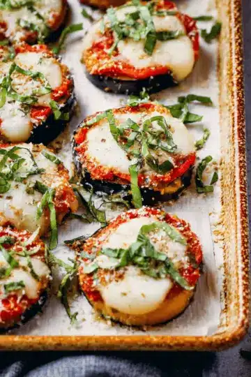 Eggplant Pizza Bites Recipe