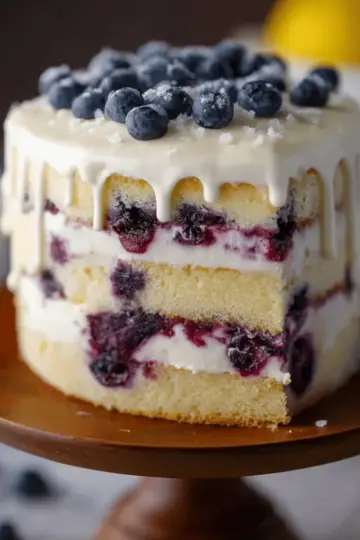 Lemon Blueberry Cake