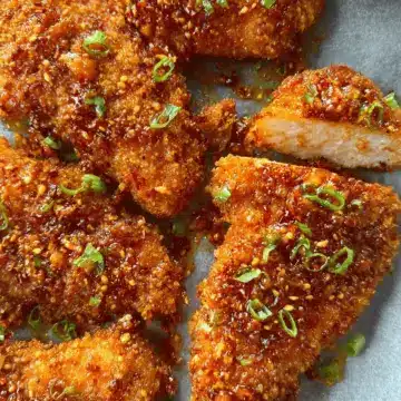 Crispy Baked Hot Honey Chicken