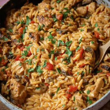 Cajun Chicken Orzo