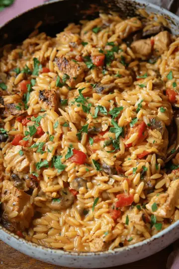 Cajun Chicken Orzo