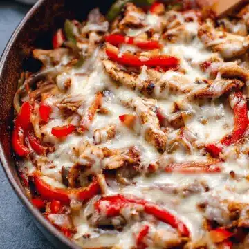 Chicken Cheesesteak Skillet