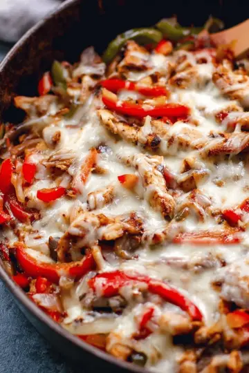 Chicken Cheesesteak Skillet