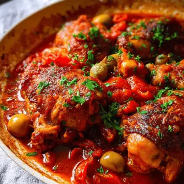 Spanish Chicken in Bravas Sauce