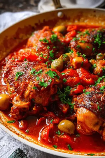 Spanish Chicken in Bravas Sauce