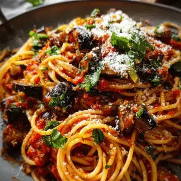 Pasta alla norma (Eggplant pasta)