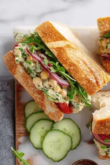 Chickpea Salad Sandwich