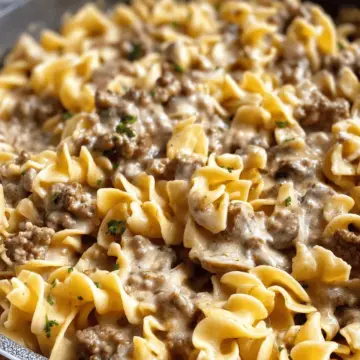 Ground Beef Stroganoff