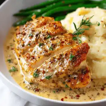 Chicken in White Wine Sauce