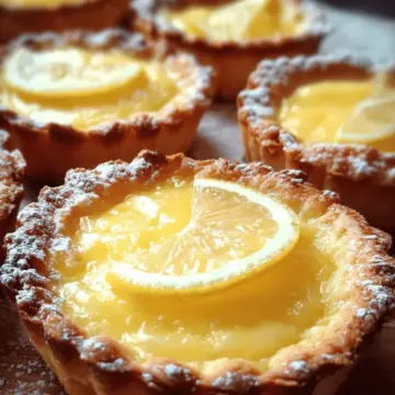 Baby Lemon Impossible Pies