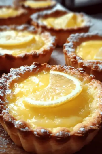 Baby Lemon Impossible Pies